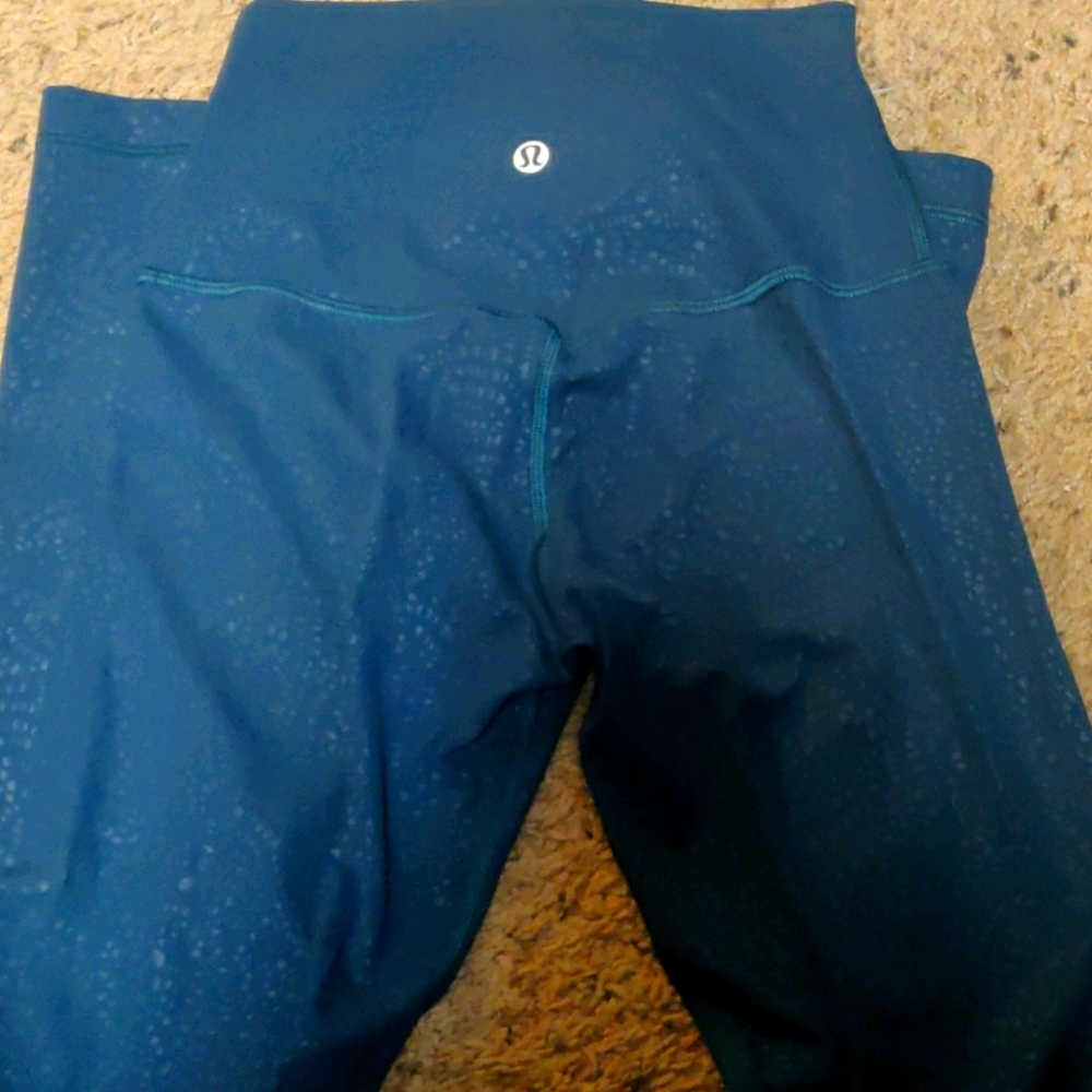 Desert teal embossed.
